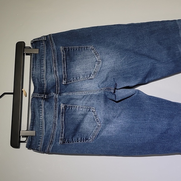 Maurices Raw Hem Slim Straight Leg Medium Jeans - Picture 8 of 9